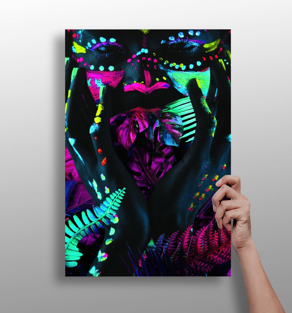 Amazon Woman Aluminum Print