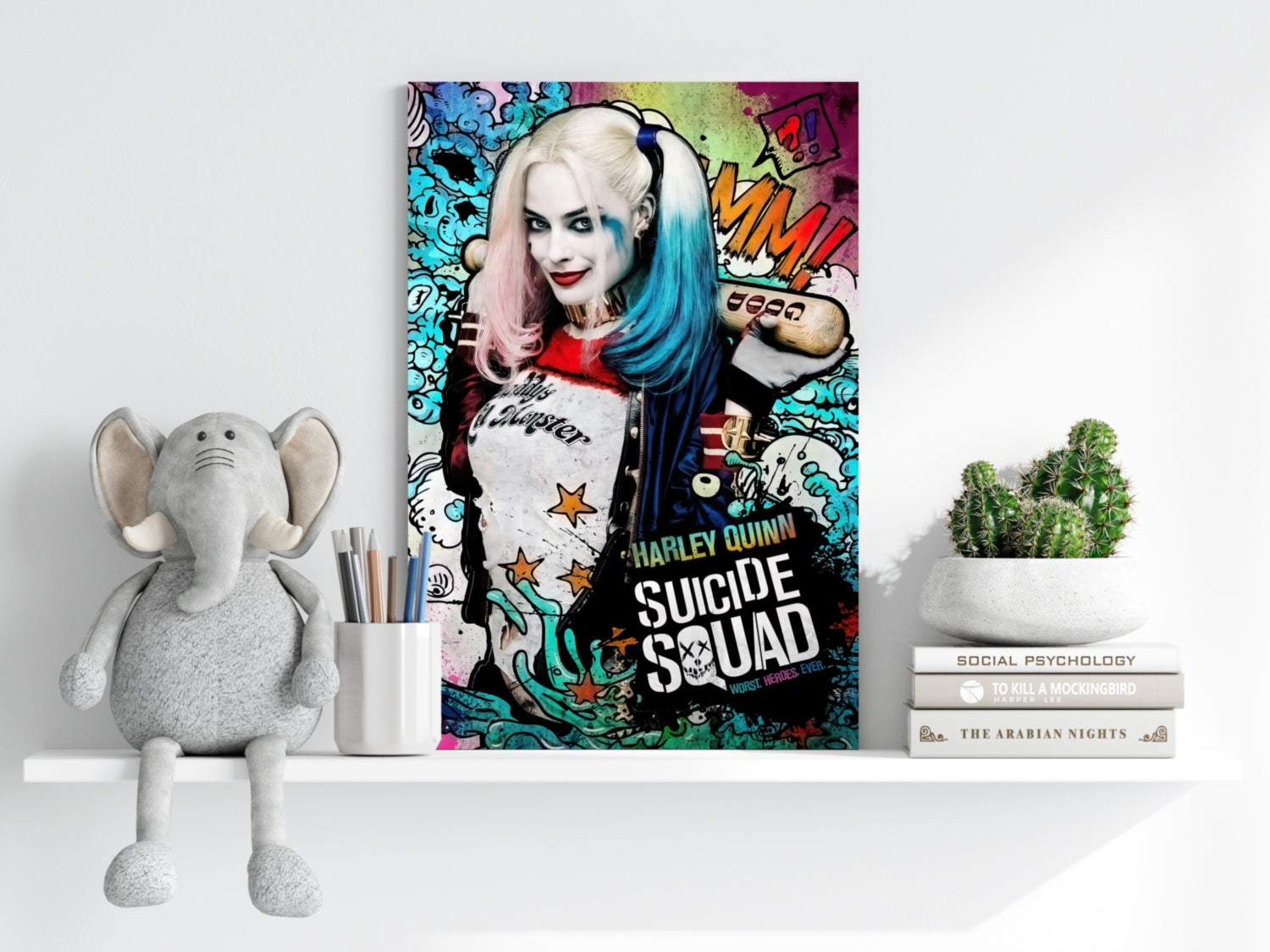 Harley Quinn Aluminum Print