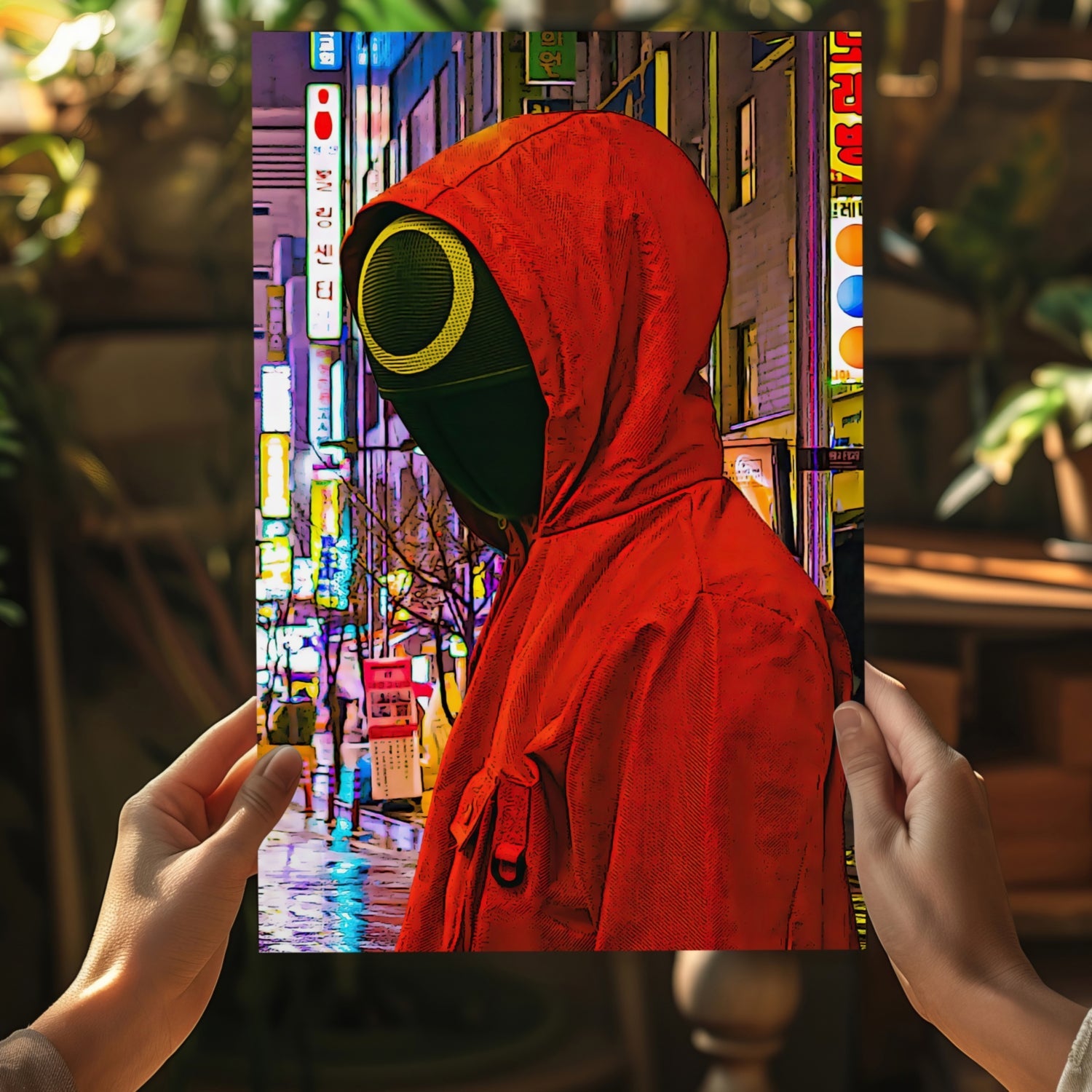 Squid Game Aluminum Print