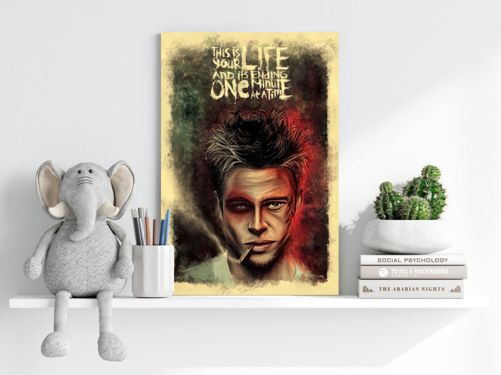 Fight Club Rule Aluminum Print