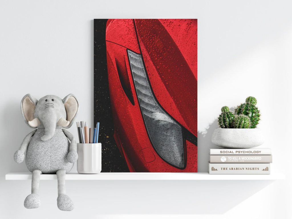 Ferrari Aluminum Print