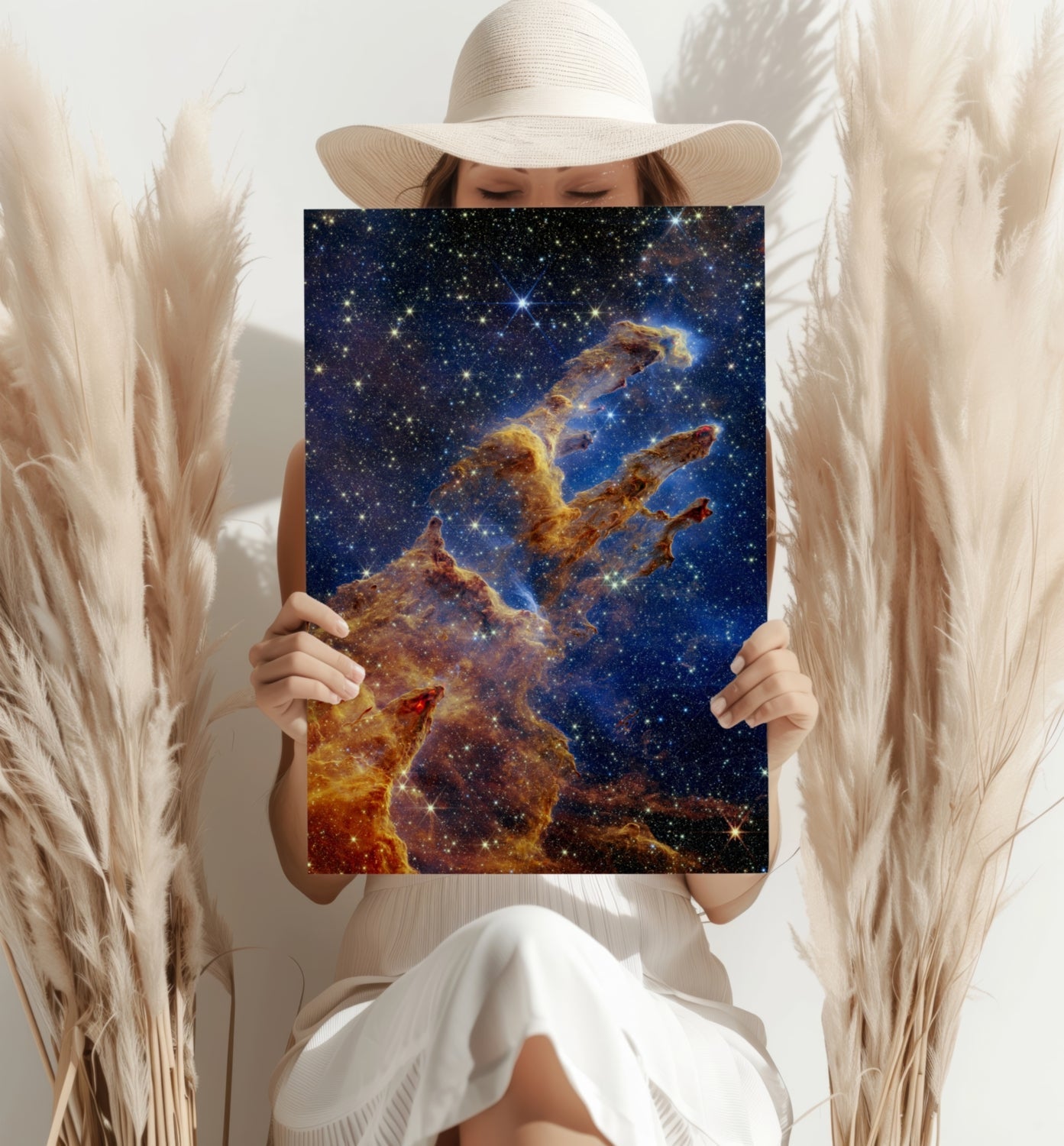 Space Aluminum Print