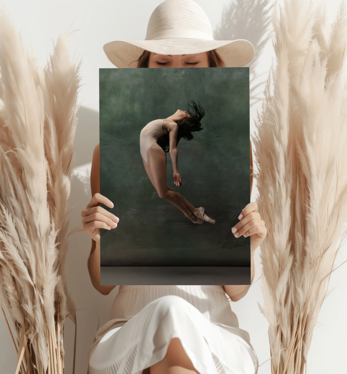 Ballet Dancer Aluminum Print