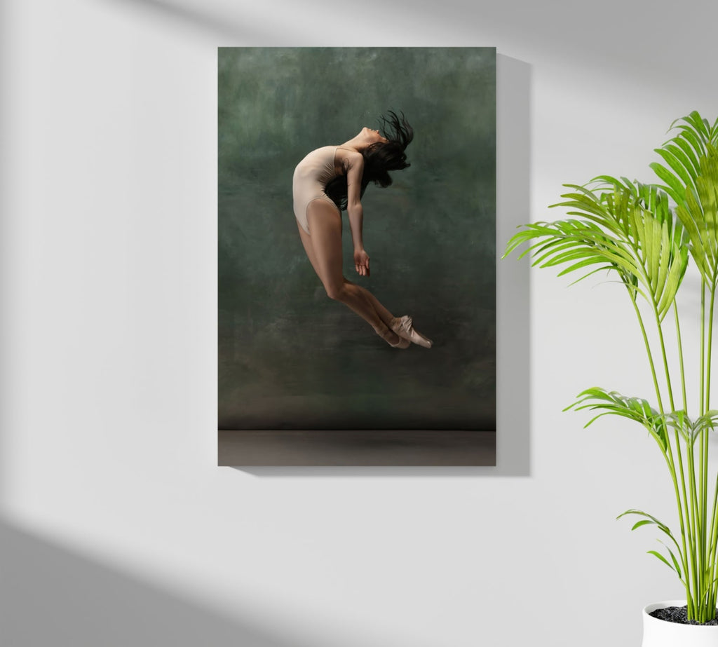 Ballet Dancer Aluminum Print