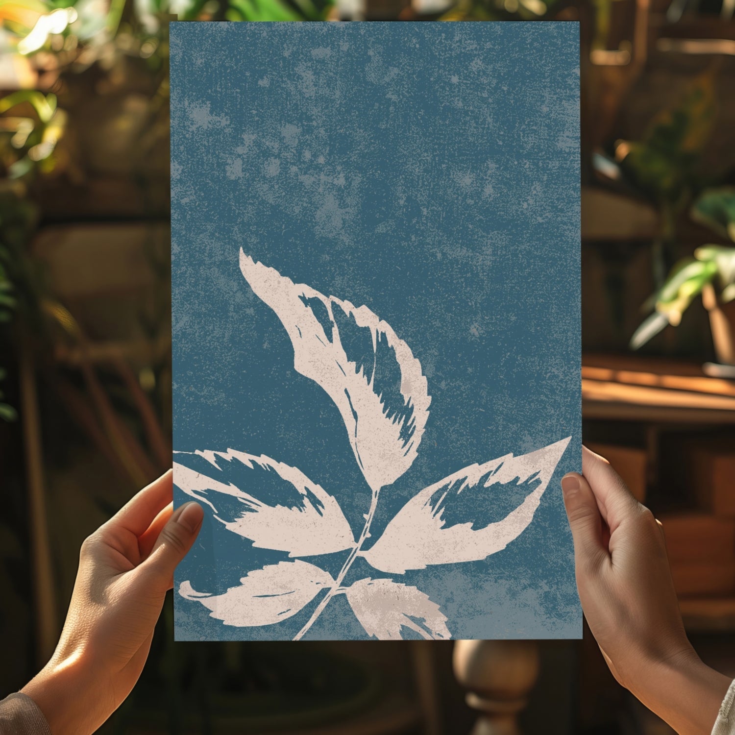 Leaves Aluminum Print