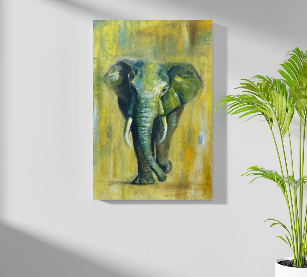 Elephant Aluminum Print