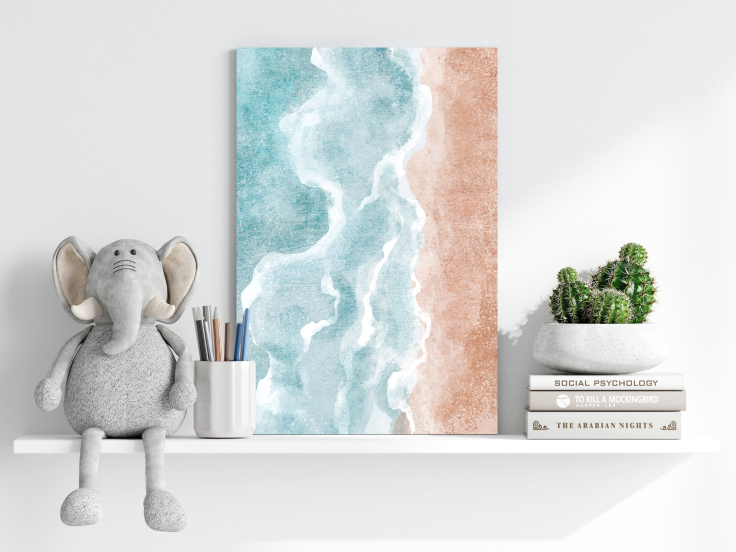 Seashore Aluminum Print