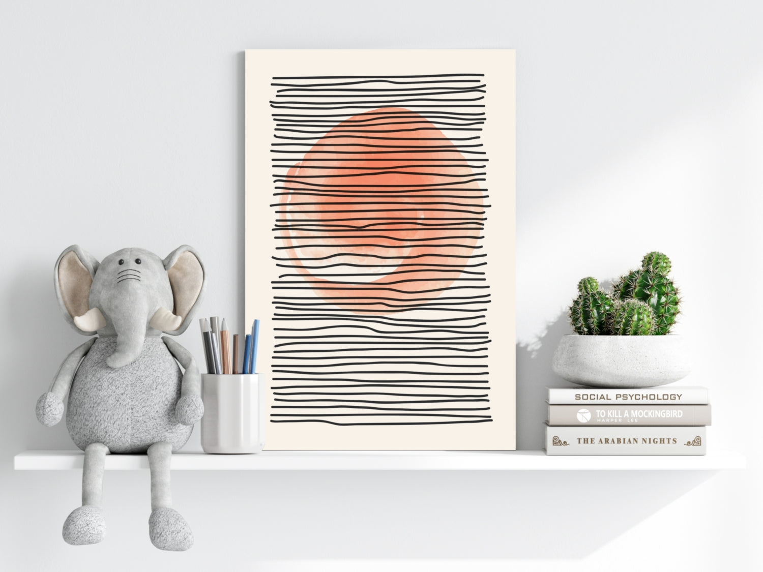 Abstract Gravity V3 Aluminum Print