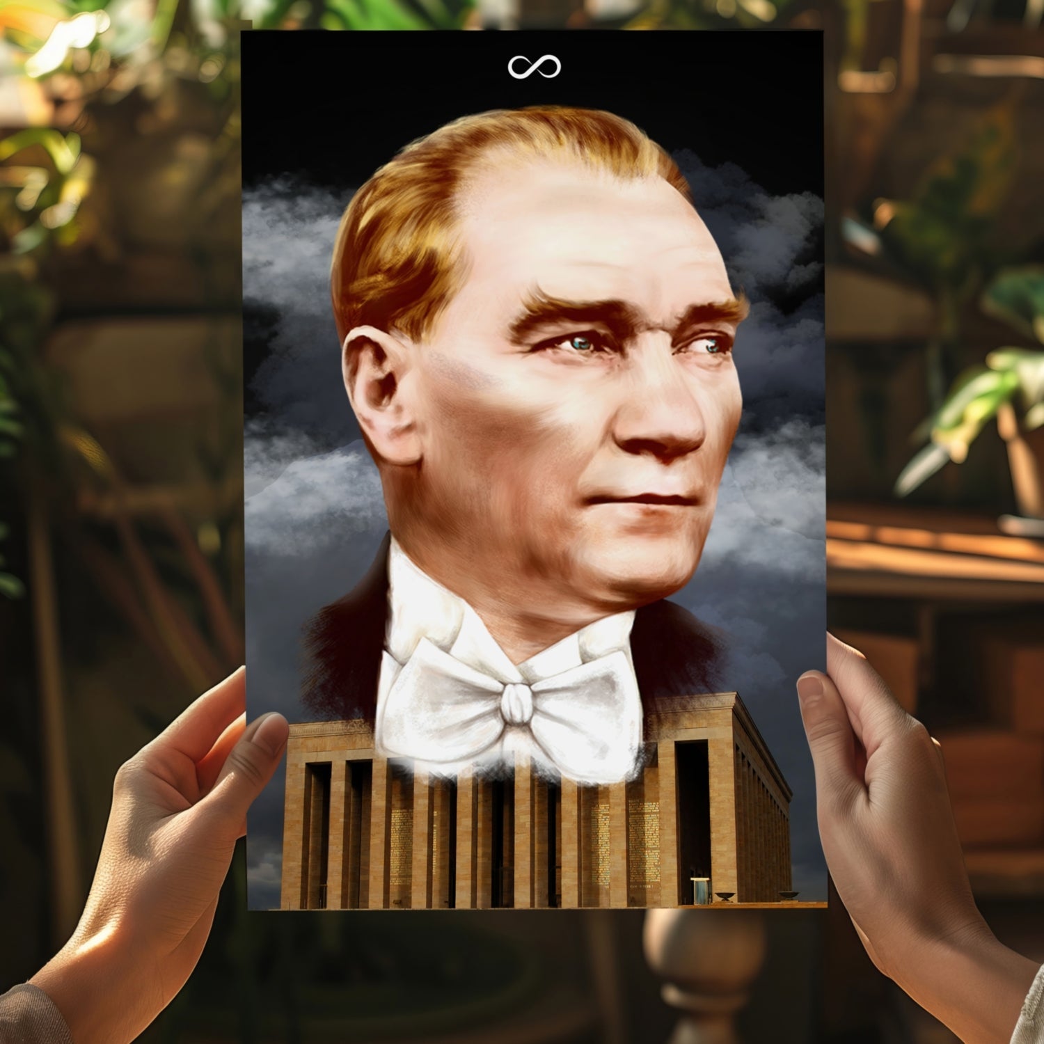 Ataturk Aluminum Print