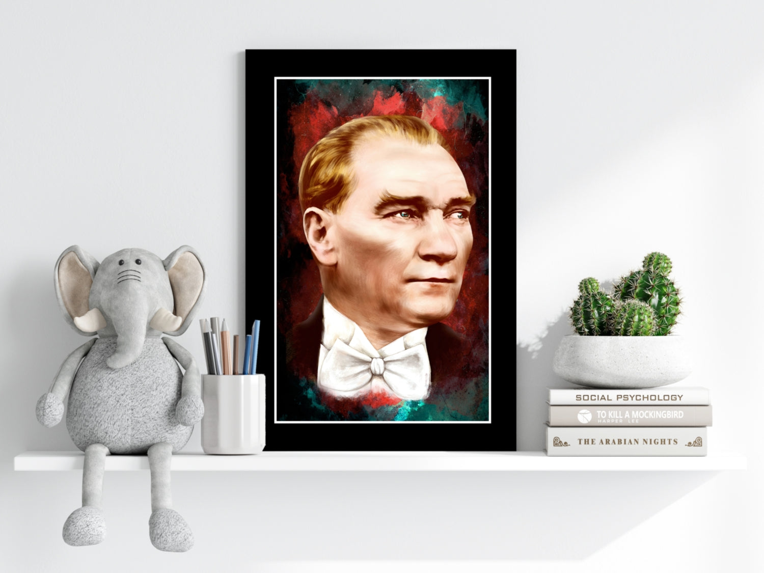 Ataturk Aluminum Print