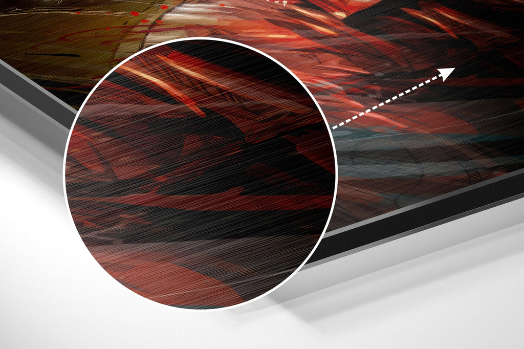 Tyler Durden Brushed Aluminium Dibond Wall Art