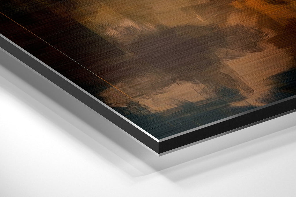 Peaky Blinders Brushed Aluminium Dibond Wall Art