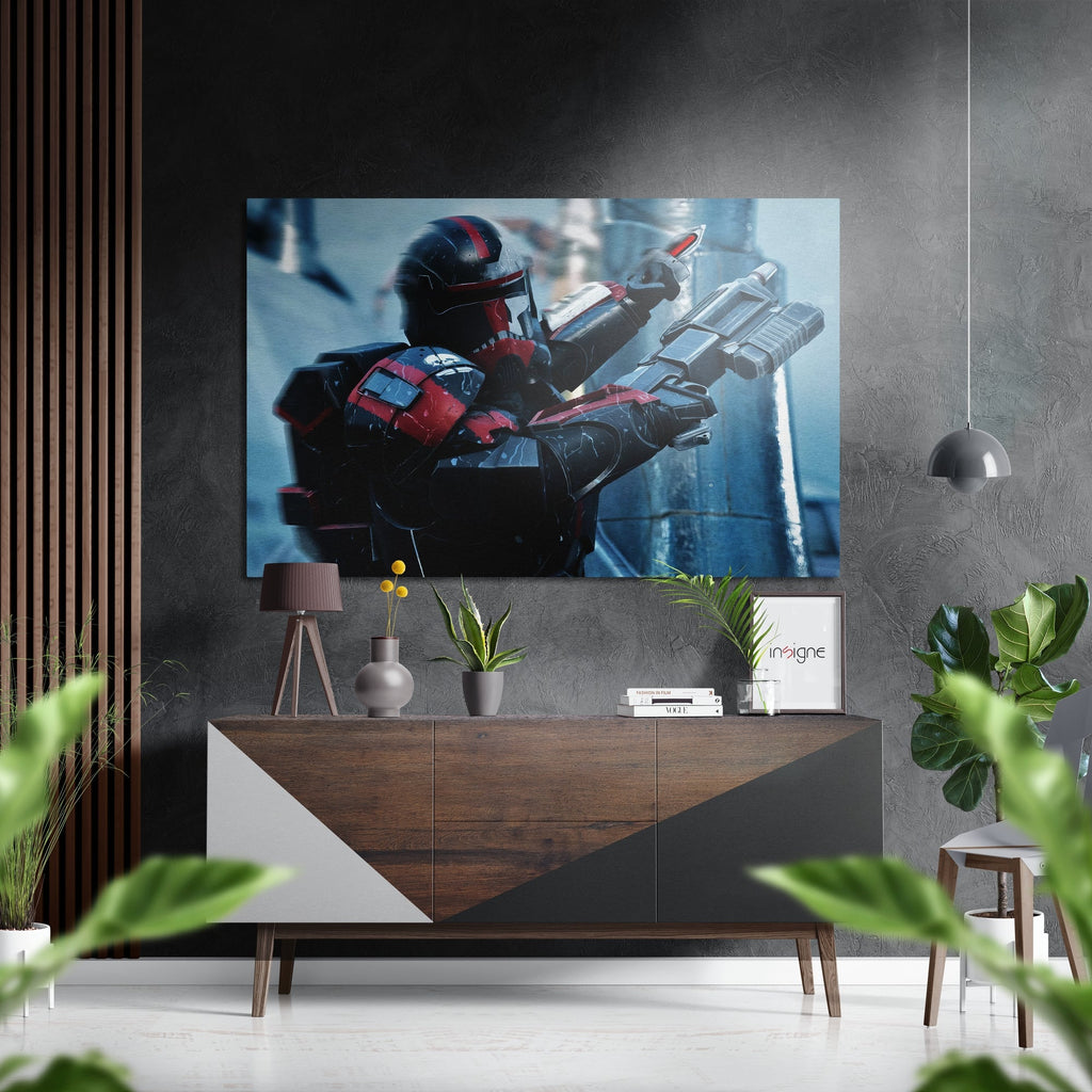 The Bad Batch Brushed Aluminium Dibond Wall Art