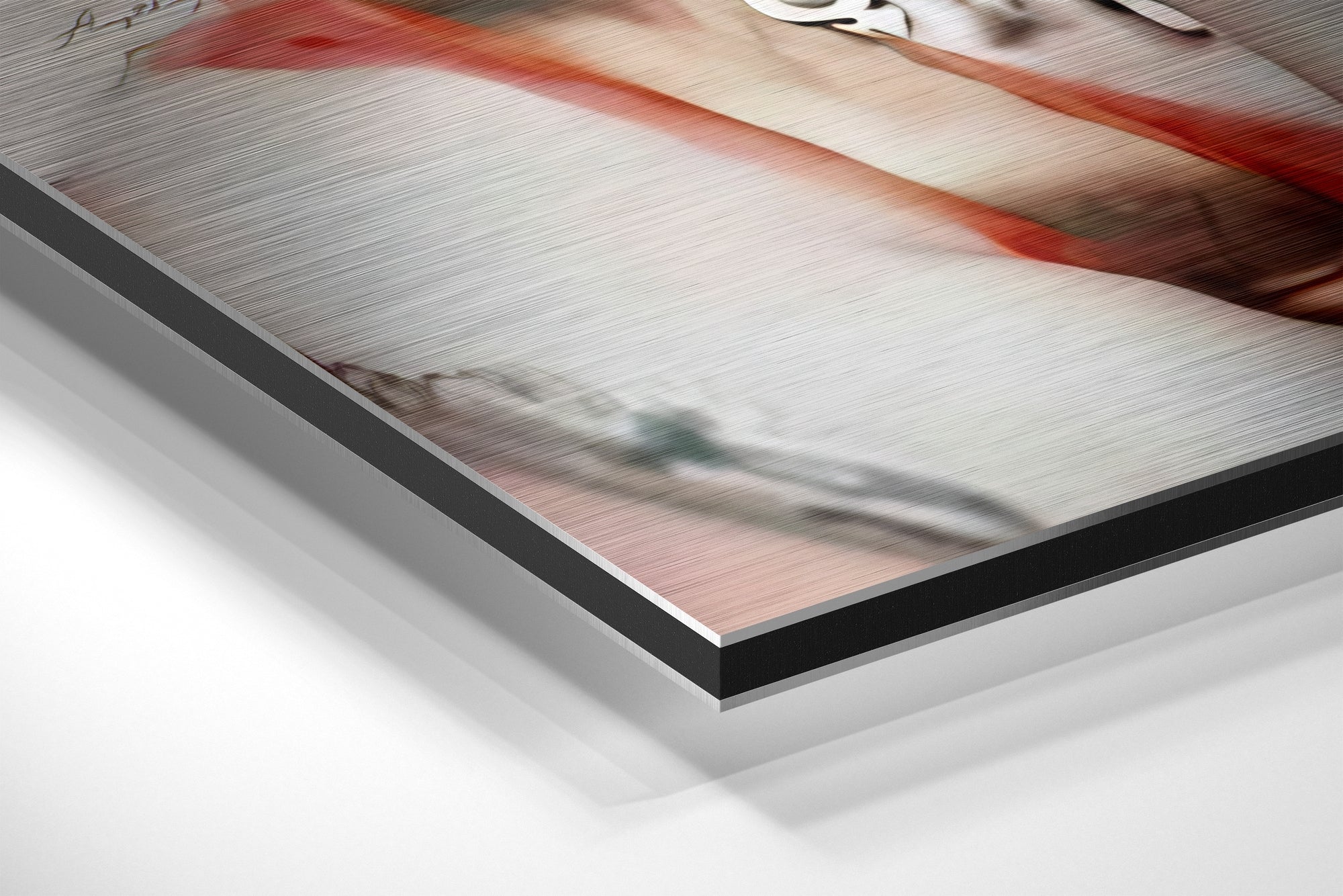 Harley Quinn Brushed Aluminium Dibond Wall Art