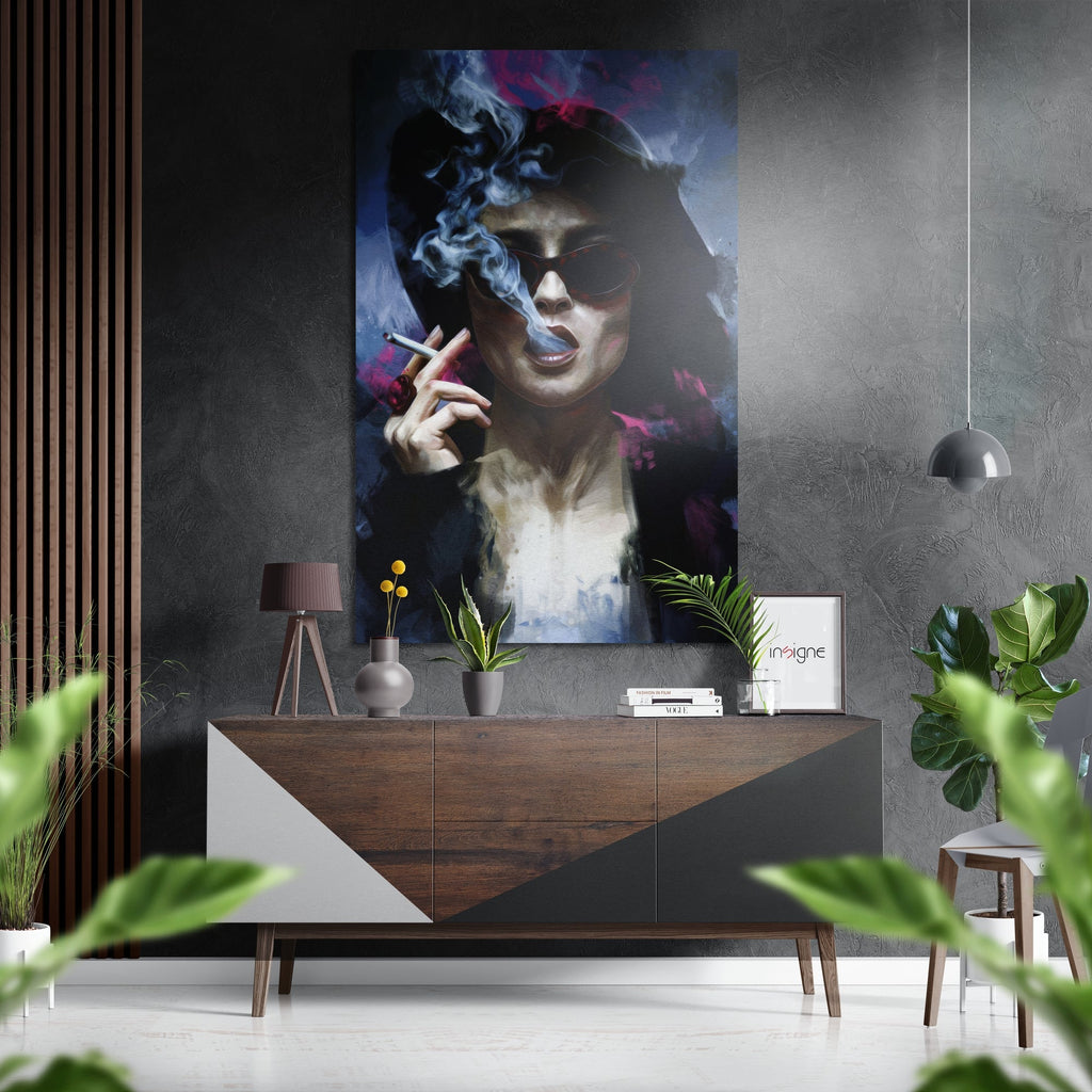 Marla Singer Brushed Aluminium Dibond Wall Art