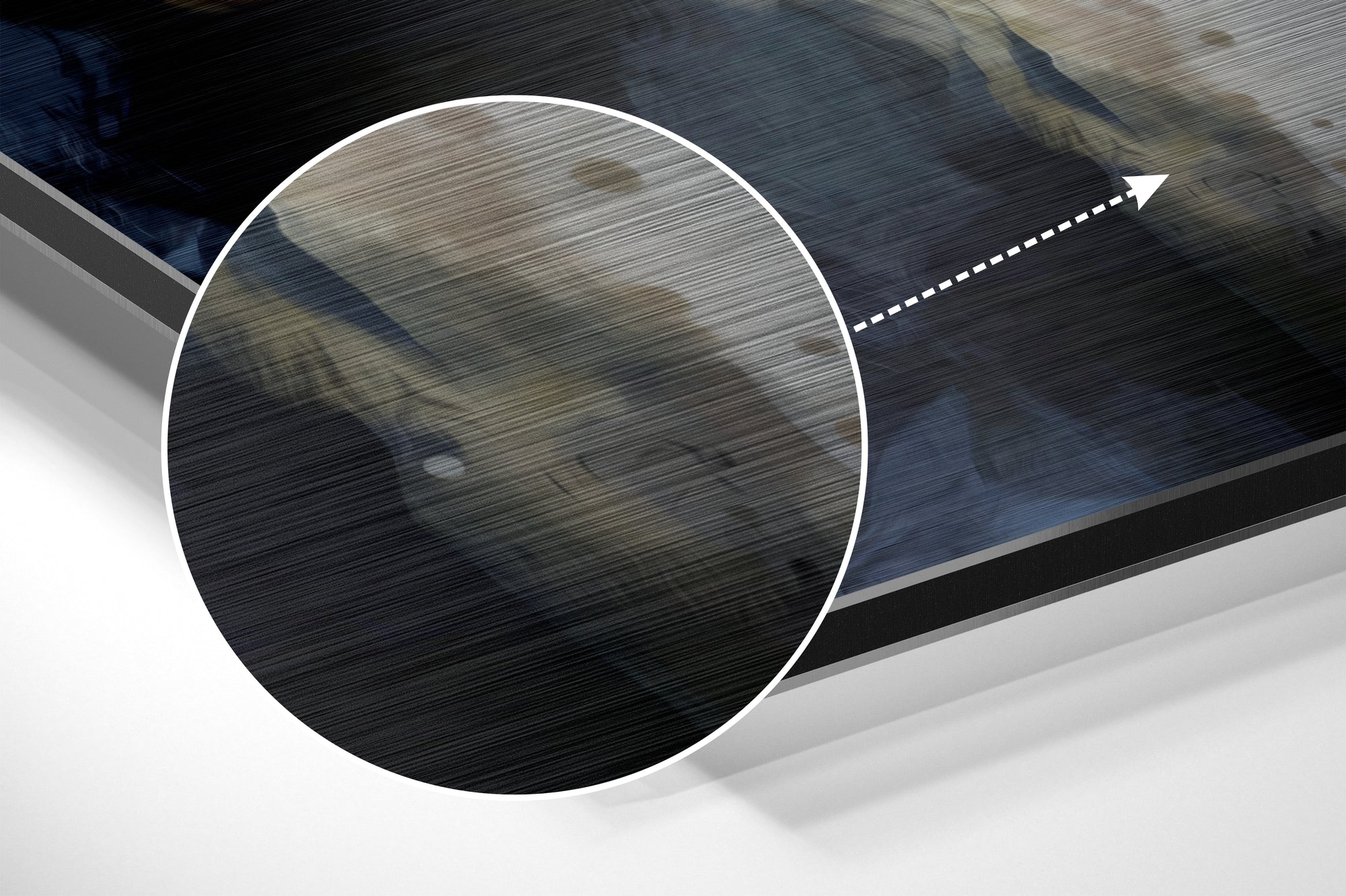 Marla Singer Brushed Aluminium Dibond Wall Art