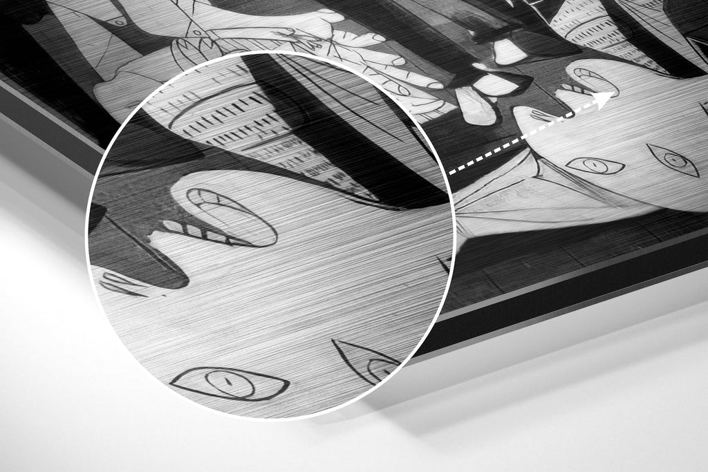 Guernica by Picasso Brushed Aluminium Dibond Wall Art