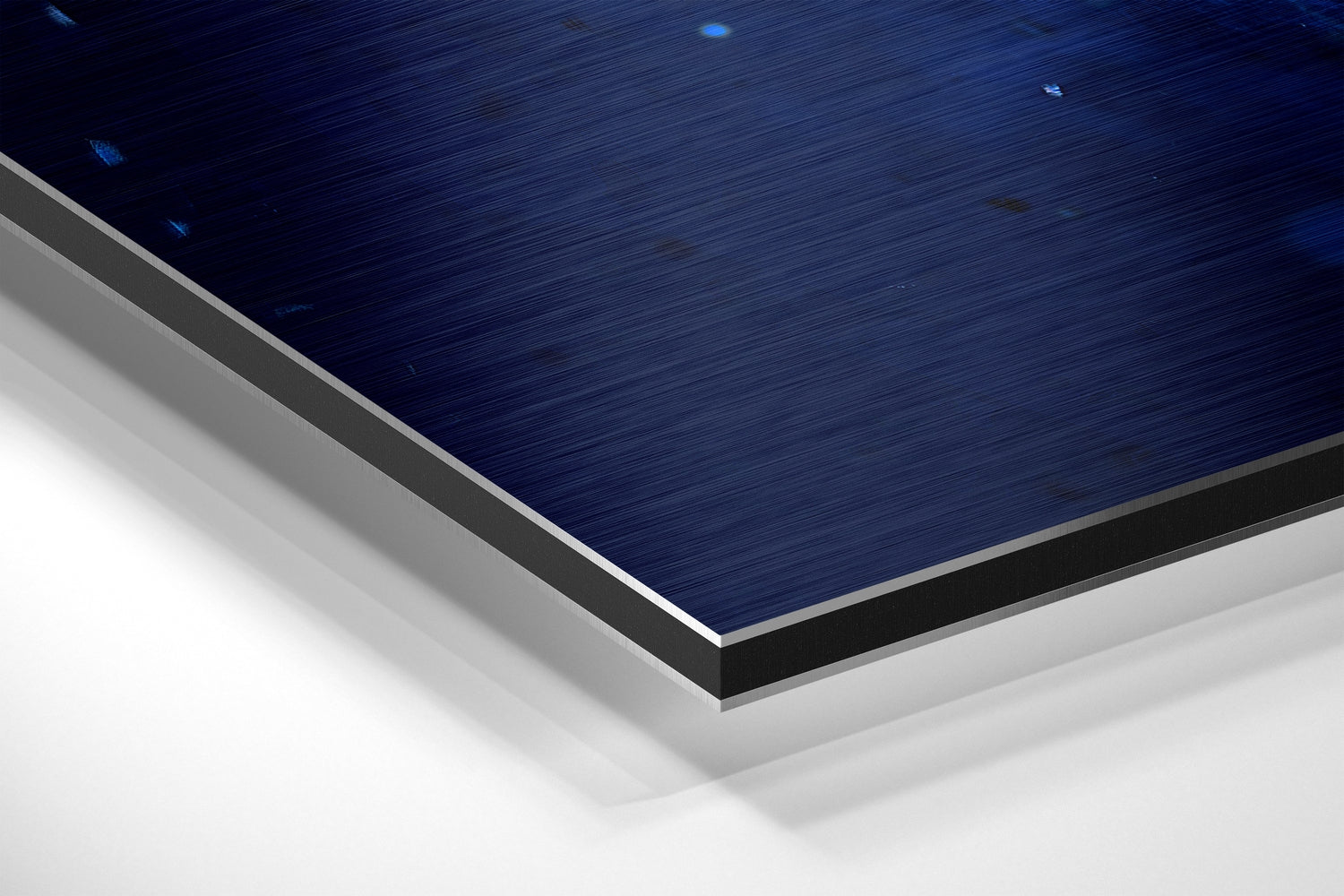 Messi Brushed Aluminium Dibond Wall Art