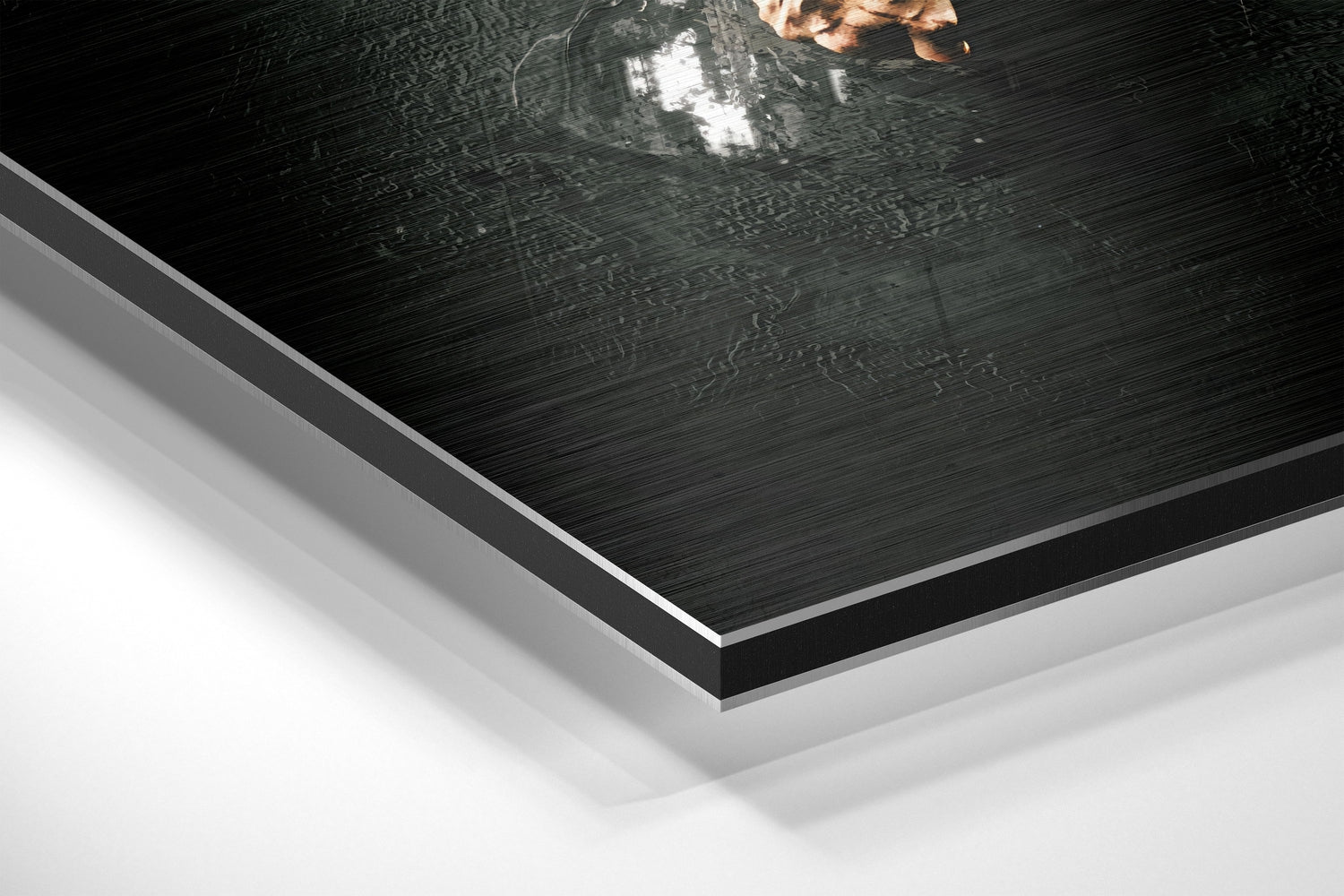 Ronaldo Brushed Aluminium Dibond Wall Art