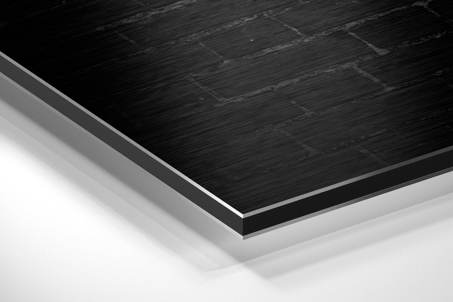 No Pain, No Gain Brushed Aluminium Dibond Wall Art