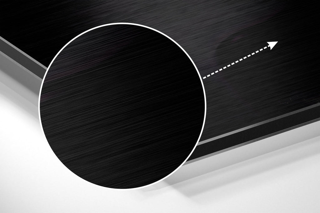 Noble Stance Brushed Aluminium Dibond Wall Art