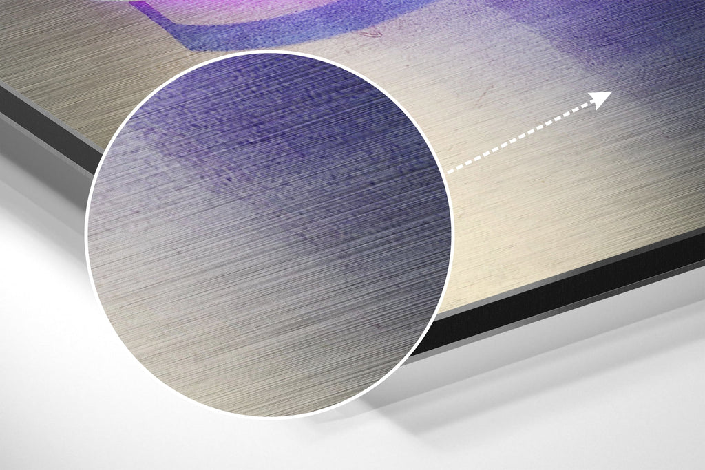 Cheers Brushed Aluminium Dibond Wall Art