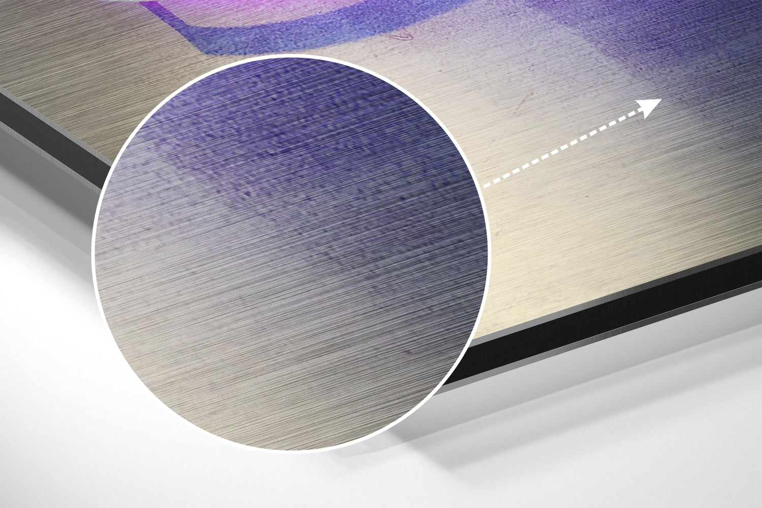 Cheers Brushed Aluminium Dibond Wall Art