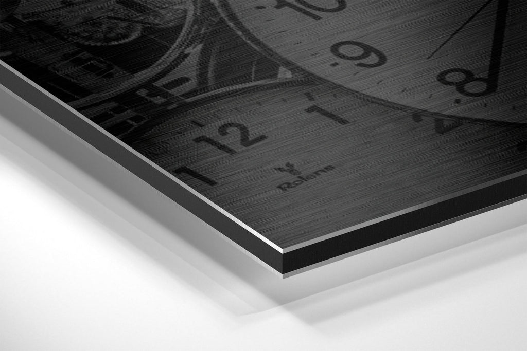 Keep Going Brushed Aluminium Dibond Wall Art