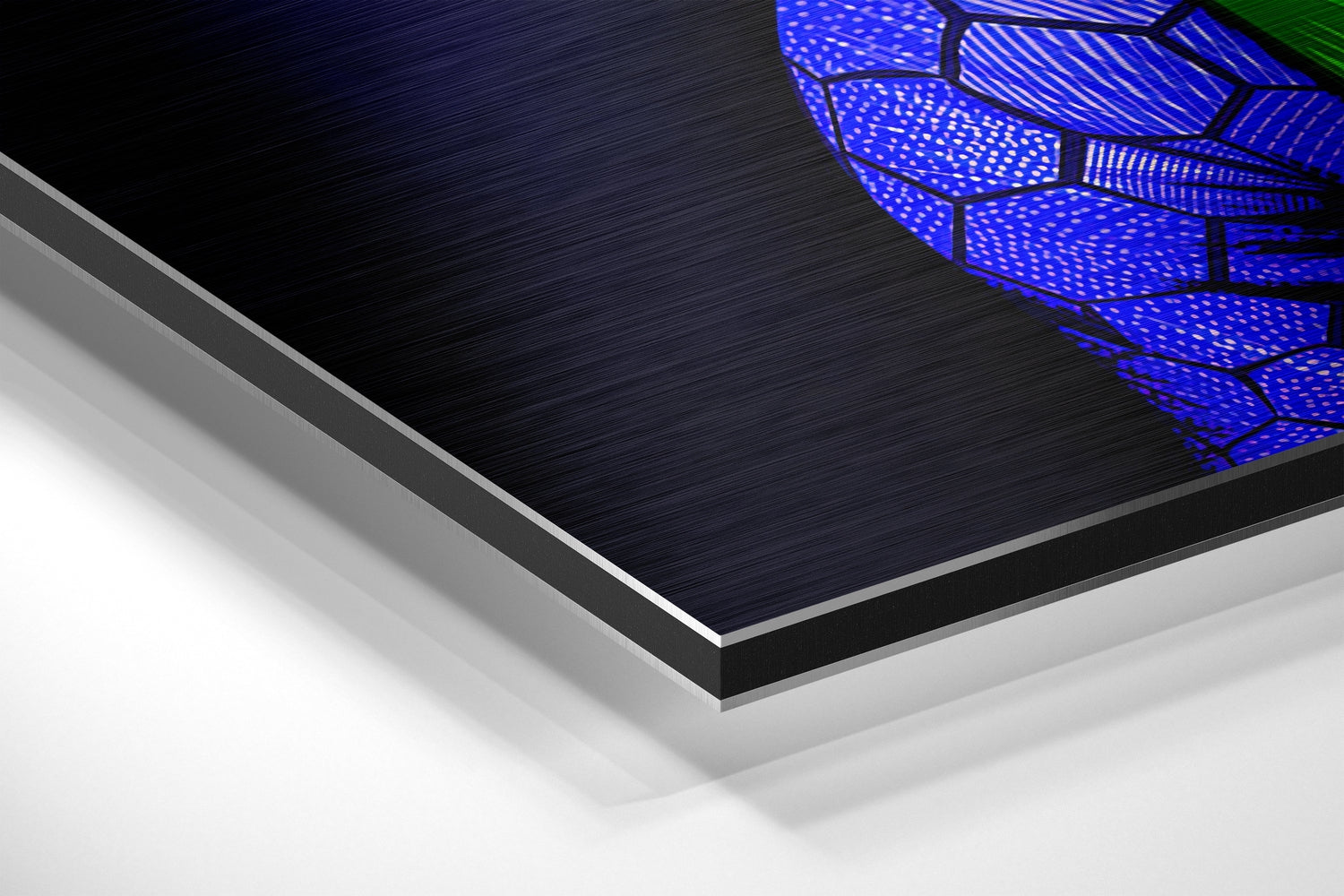 Joker Brushed Aluminium Dibond Wall Art
