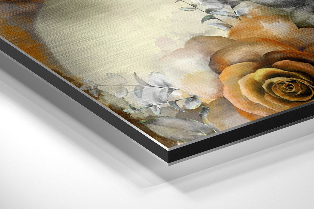 Beauty Brushed Aluminium Dibond Wall Art
