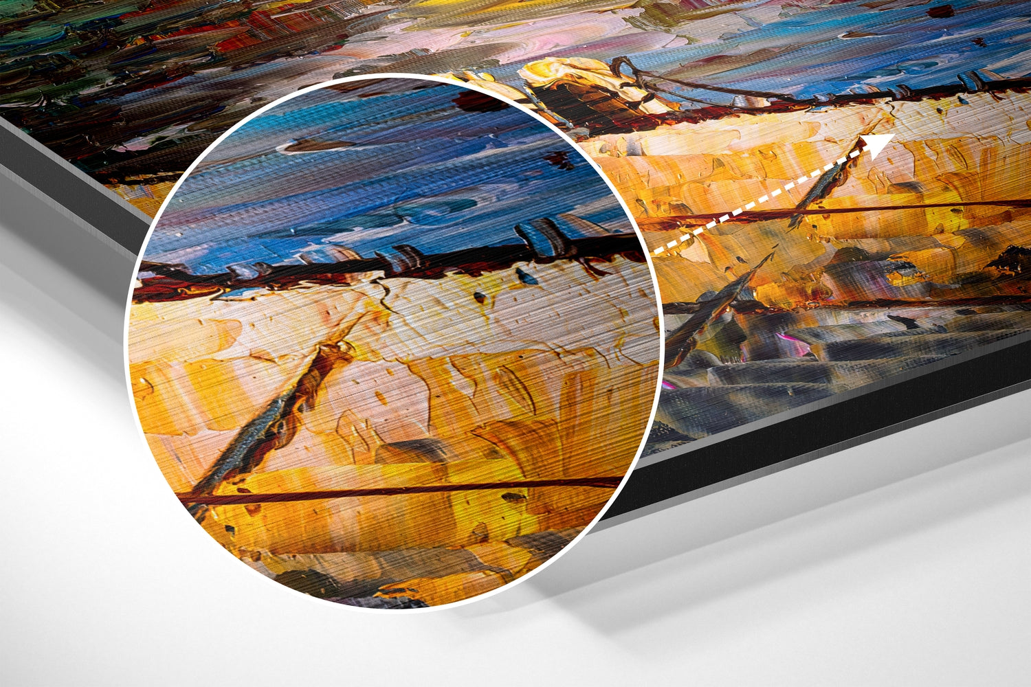Boats Brushed Aluminium Dibond Wall Art