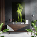 Lion Man Brushed Aluminium Dibond Wall Art