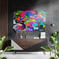 Anarchy of Colors Brushed Aluminium Dibond Wall Art