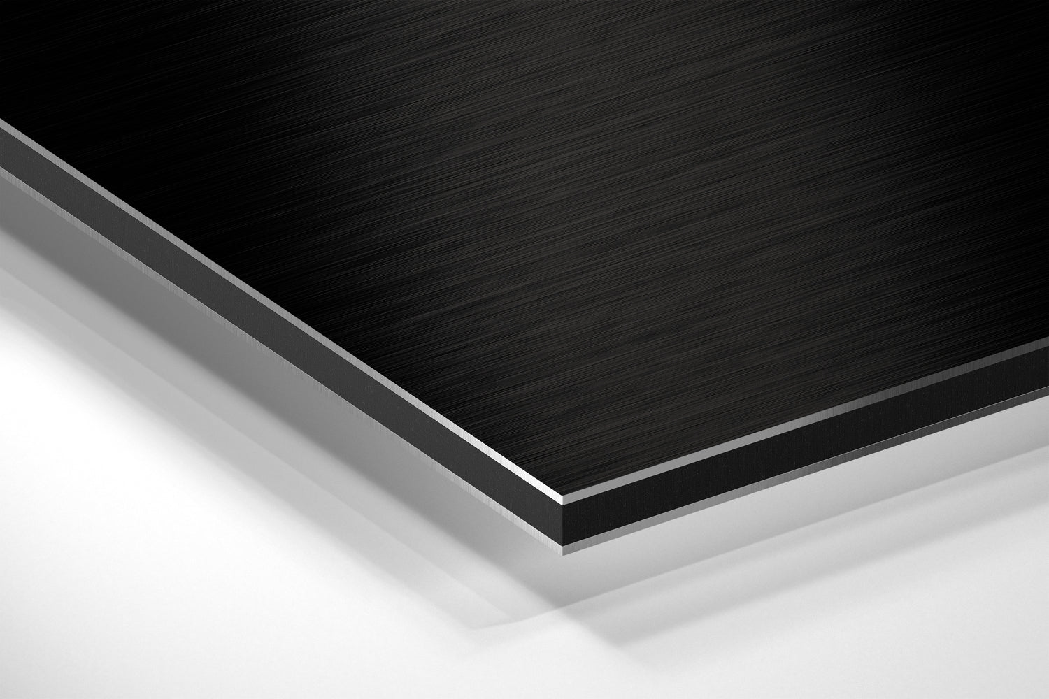 Smoke Brushed Aluminium Dibond Wall Art