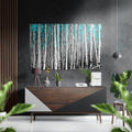 Forest Brushed Aluminium Dibond Wall Art