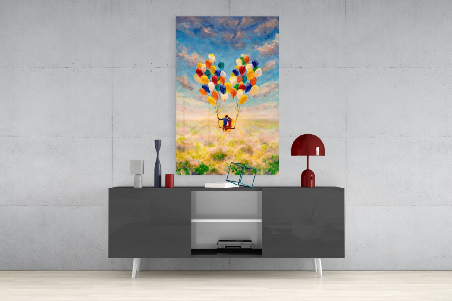 Love Glass Wall Art