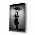 Escape from the Rain Glass Art