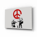 War for Peace Glass Art