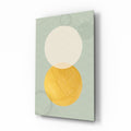 Sun and Moon Glass Wall Art