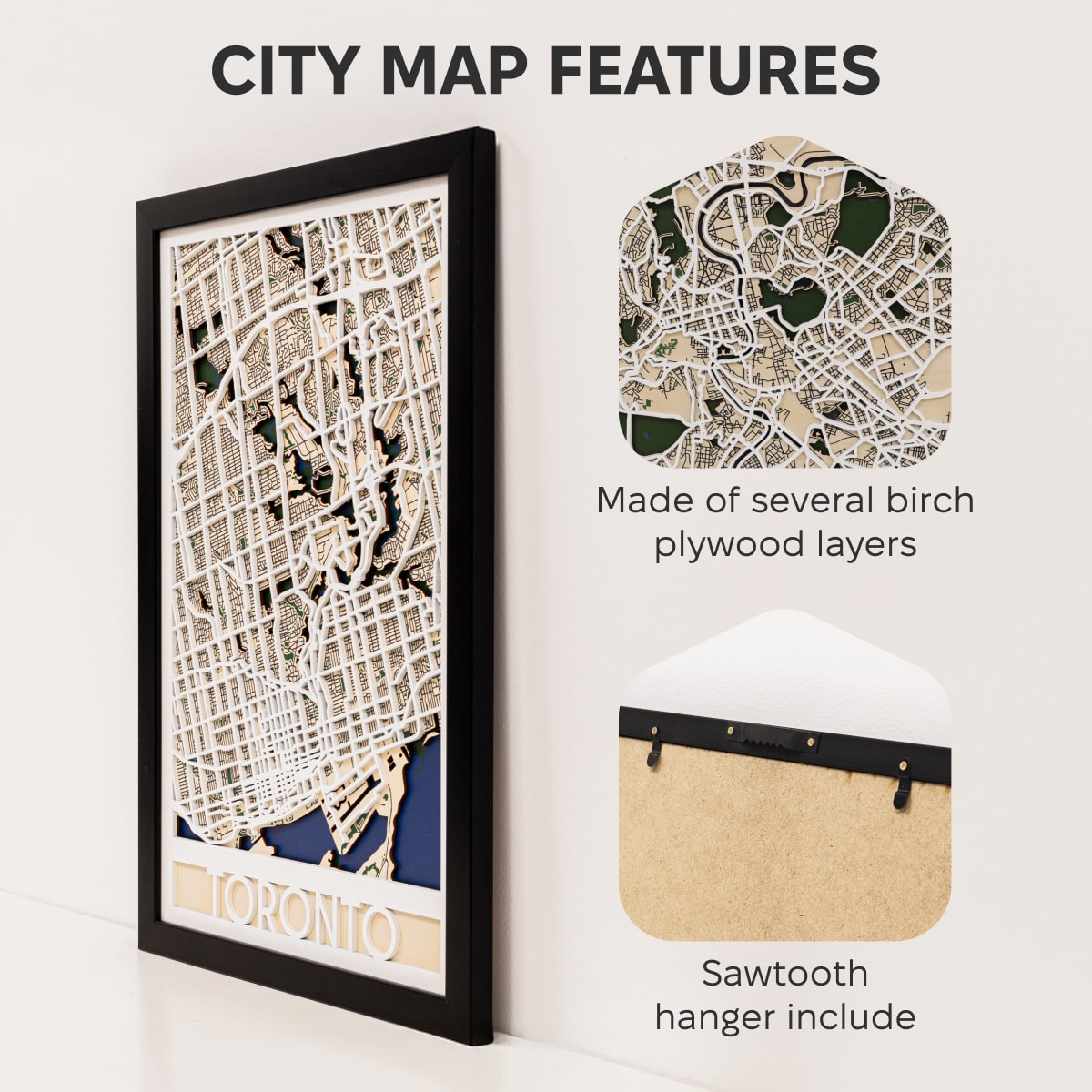 3D City Map Toronto