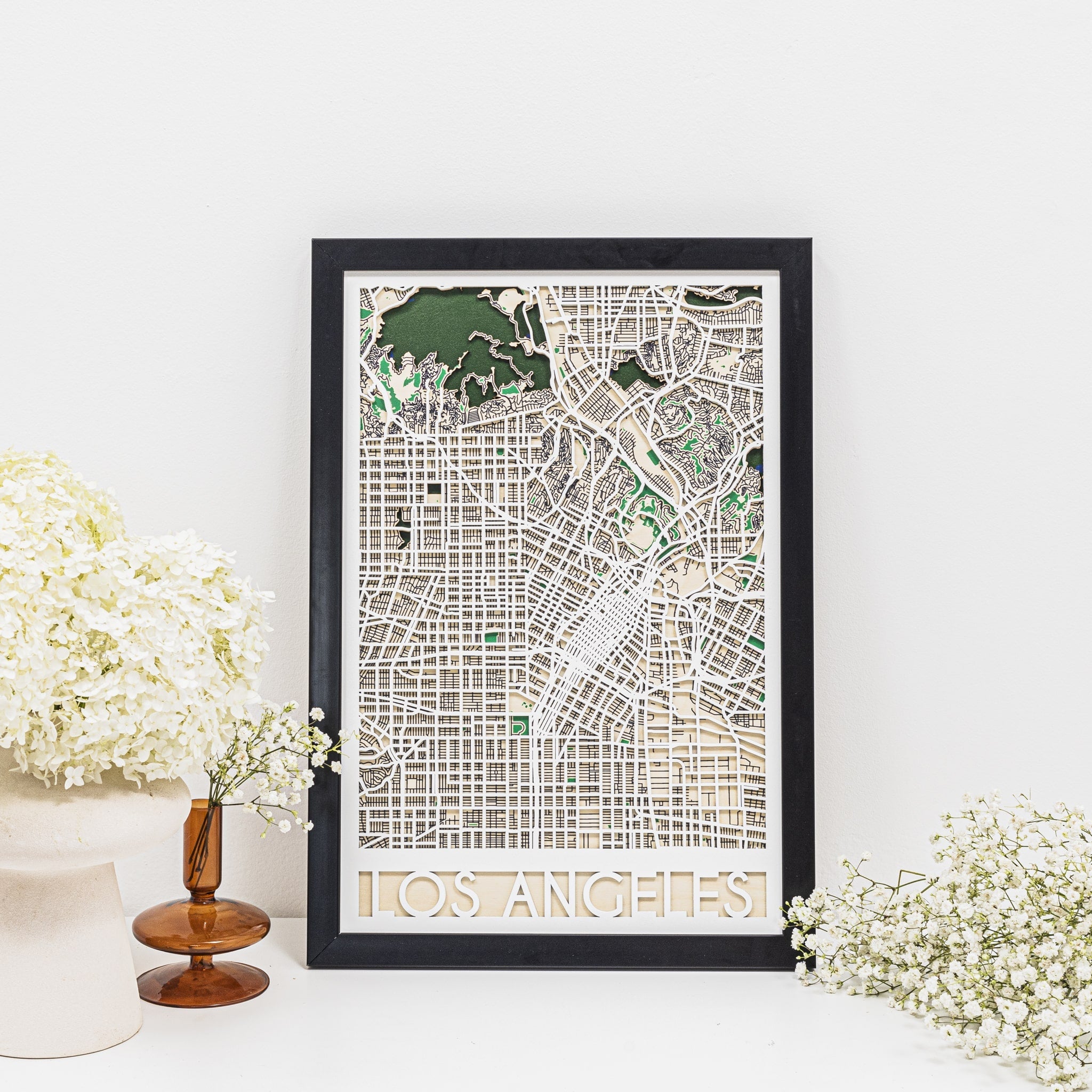 3D City Map Los Angeles