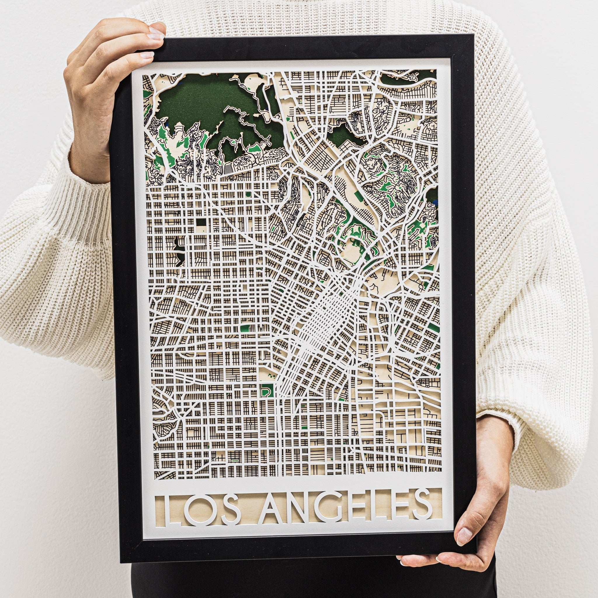3D City Map Los Angeles
