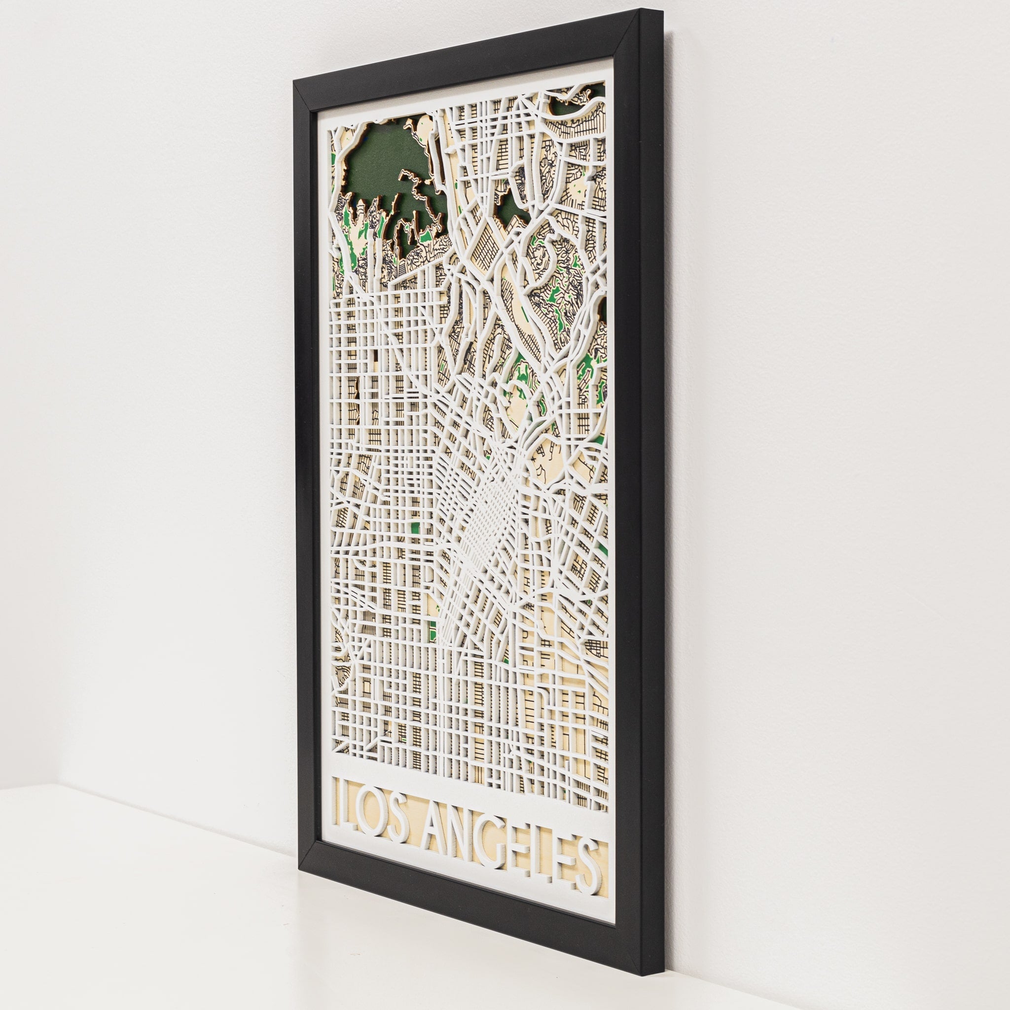 3D City Map Los Angeles