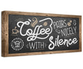 Coffee Pairs Nicely - Canvas