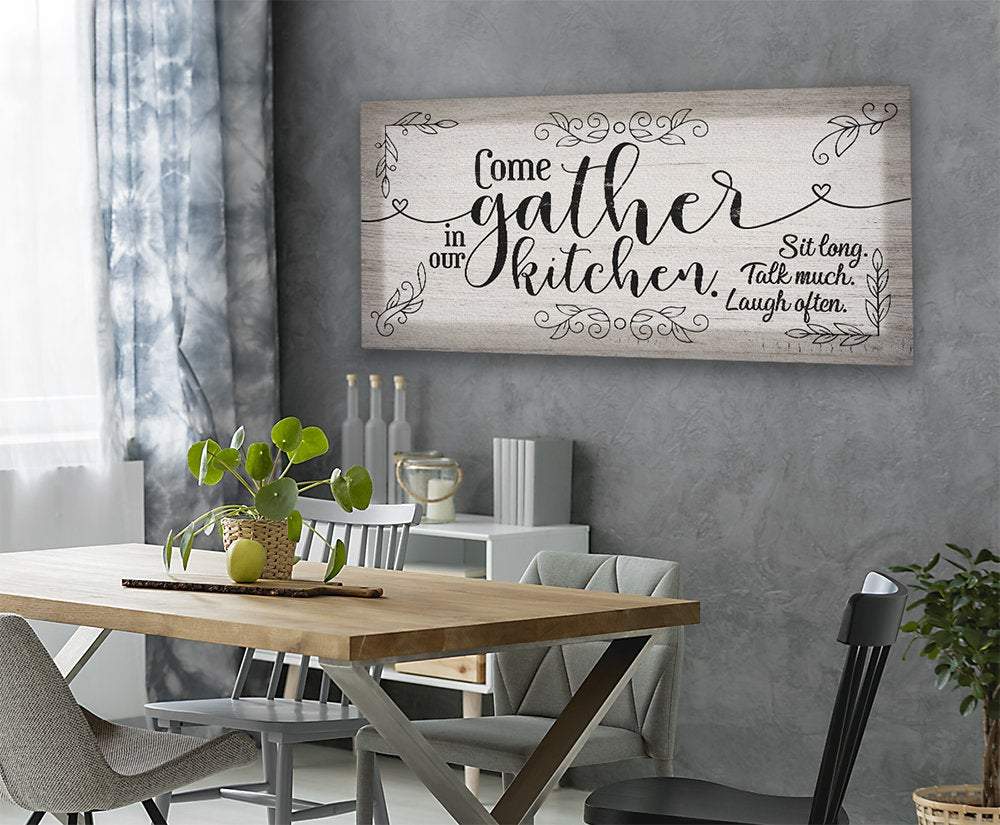 Come Gather - Canvas