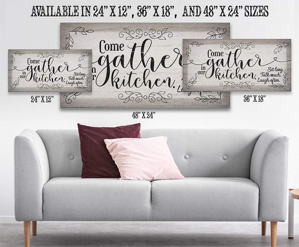 Come Gather - Canvas
