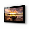 Sunset Glass Wall Art