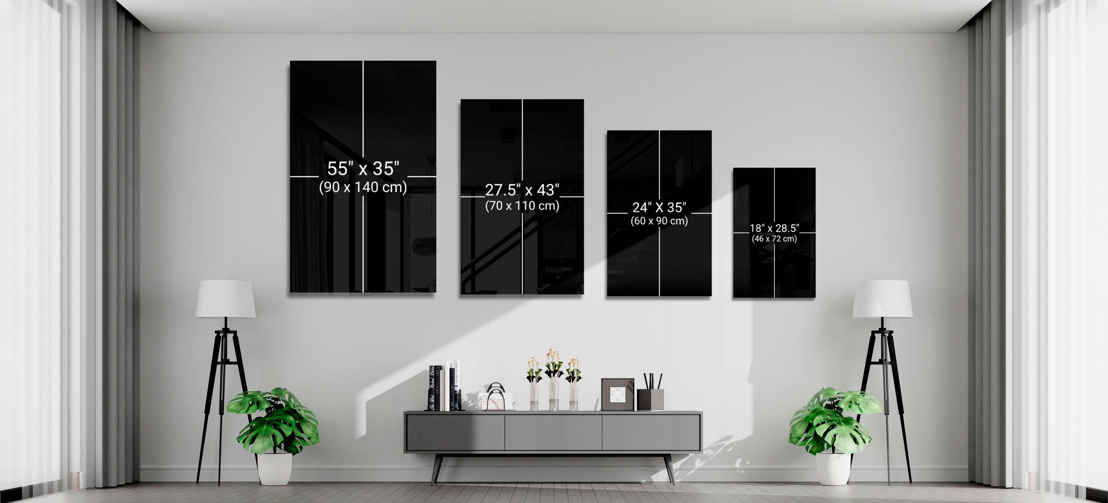 Gladiator Glass Wall Art || Designer Collection