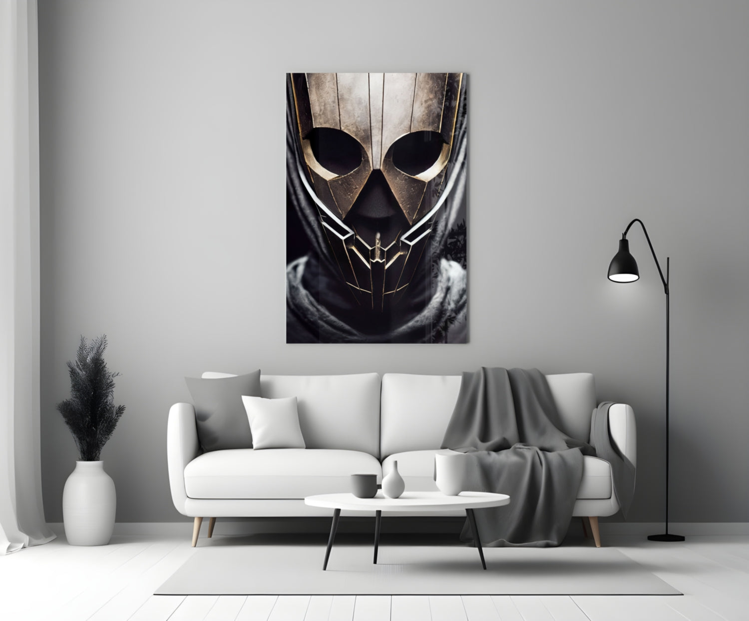 Peace Fighter Glass Art  || Designer Collection