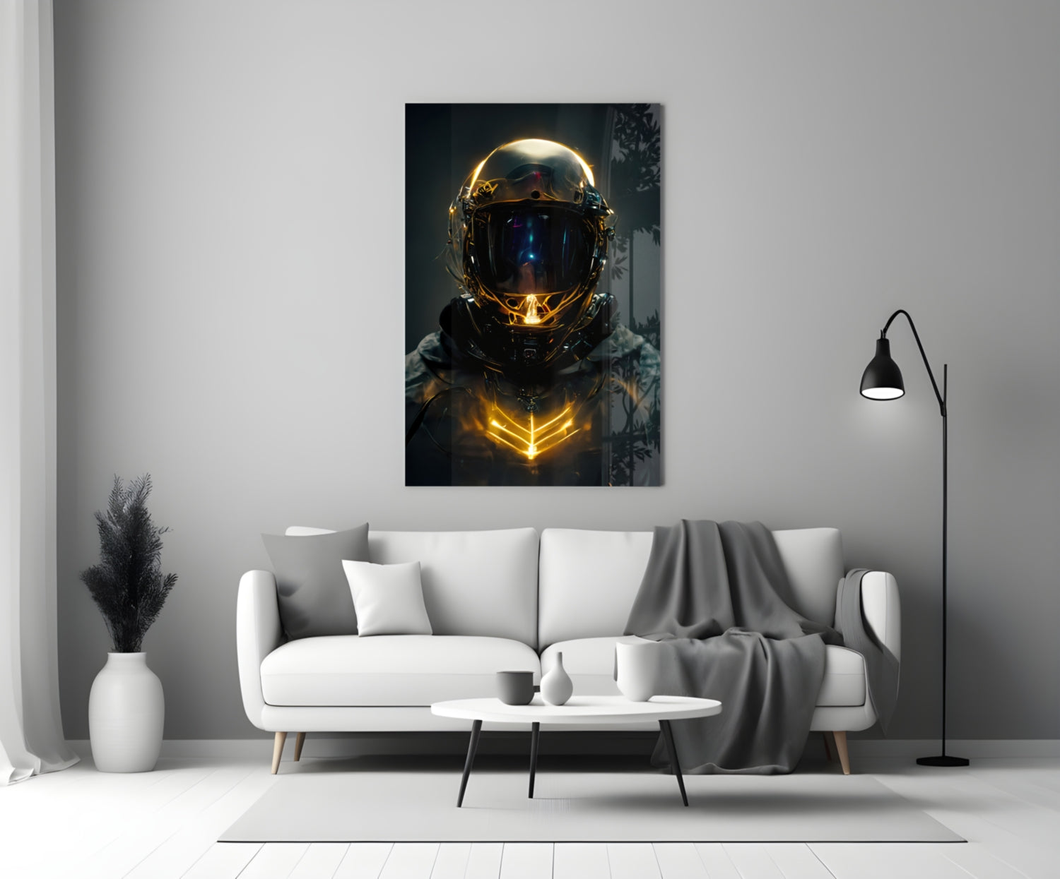 Back to the Space Glass Art  || Designer Collection